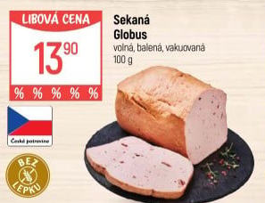 Sekaná masová Globus