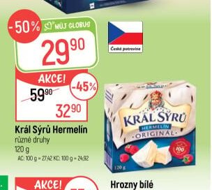 Král Sýrů Hermelín