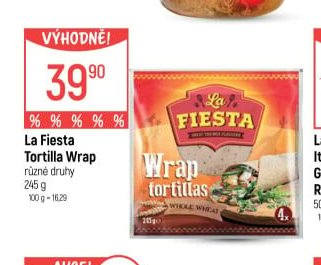 La Fiesta Tortilla Wrap
