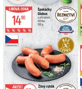 Špekáčky Globus