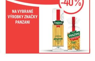 Panzani těstoviny