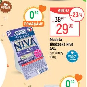 Madeta Jihočeská Niva