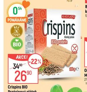Crispins BIO Proteinový plátek