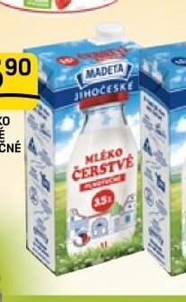 JČ MLÉKO ČERSTVÉ PLNOTUČNÉ 3,5%