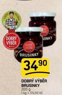 Brusinky Dobrý Výběr