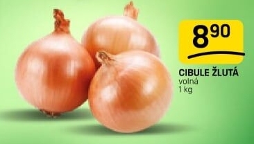 Cibule kuchyňská žlutá
