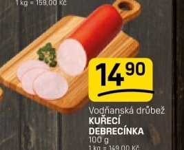 Debrecínka kuřecí Vodňanské kuře
