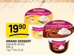 Dezert Grand Dessert Ehrmann