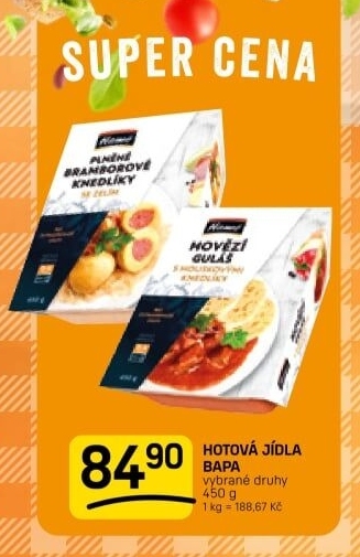 Hotová jídla Hamé