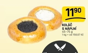 Koláč s náplní