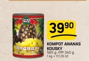Kompot ananas Essa