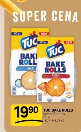 Krekry Bake Rolls Tuc
