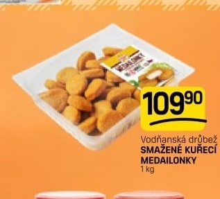 Kuřecí medailonky smaženéVodňanské kuře