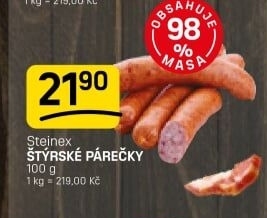 Párečky štýrské Steinex