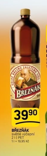 Pivo světlé výčepní 10° Březňák