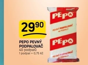 Podpalovač pevný Pe-Po