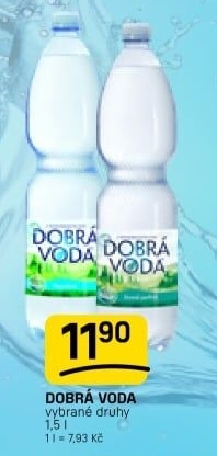 Přírodní voda Dobrá voda
