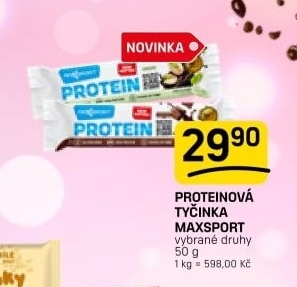 Proteinová tyčinka Maxsport