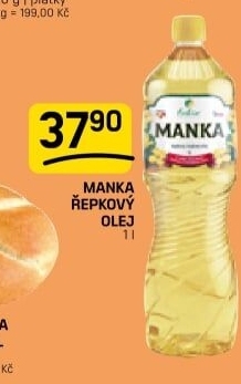 Řepkový olej Manka Fabio