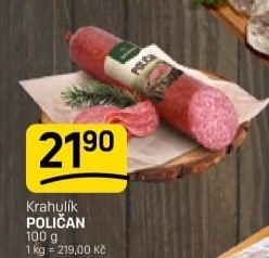 Salám Poličan Krahulík