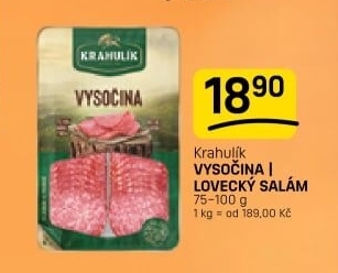 Salám Vysočina Krahulík