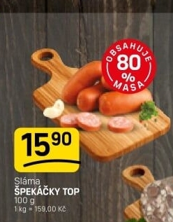 Špekáčky Top Sláma