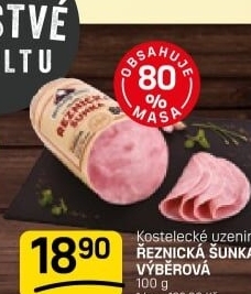 Šunka Řeznická výběrová Kostelecké uzeniny