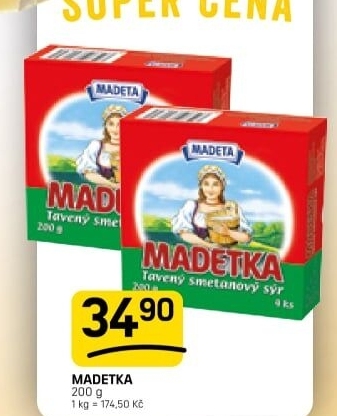 Sýr tavený smetanový Madetka