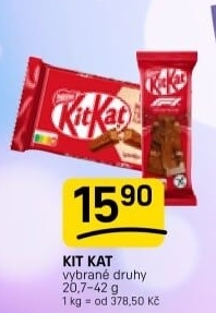 Tyčinka Kit Kat Nestlé