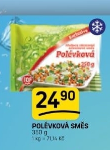 Zeleninová polévková směs mražená exclusive
