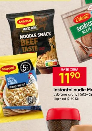 Instantní nudle Maggi