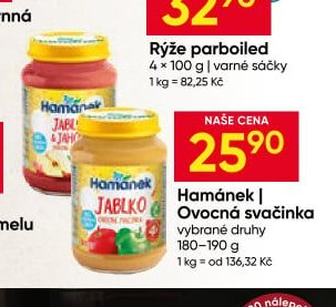 Hamánek | Ovocná svačinka