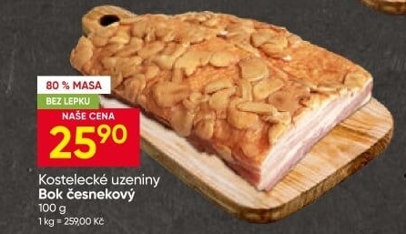 Česnekový bok Kostelecké uzeniny