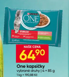 Kapsičky pro kočky One Purina