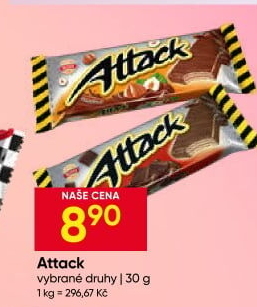 Oplatky Attack Sedita