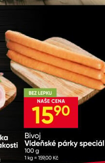 Párky vídeňské speciál Bivoj