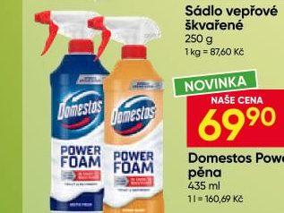Pěna čisticí na WC Domestos