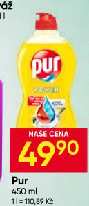 Prostředek na nádobí Pur