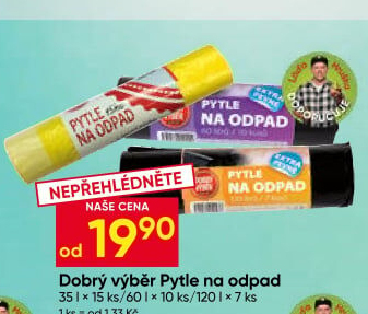 Pytle na odpadky Dobrý Výběr