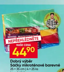 Sáčky mikrotenové Dobrý Výběr
