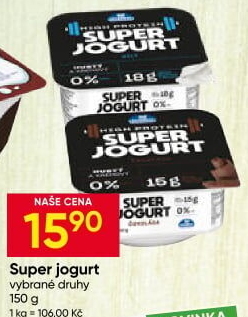 Super jogurt ochucený High protein 0% Milko