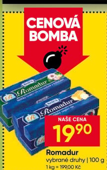 Sýr Romadur Madeta