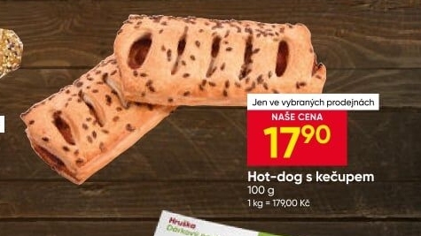 Taštička hot dog