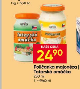 Tatarská omáčka Agricol