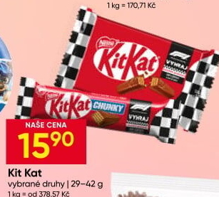 Tyčinka Kit Kat Nestlé
