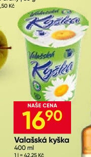 Valašská kyška Mlékárna Valašské Meziříčí