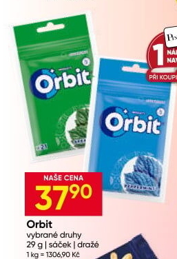 Žvýkačky Orbit
