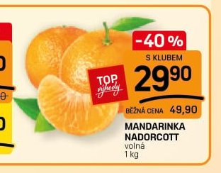 Mandarinka Nadorcott