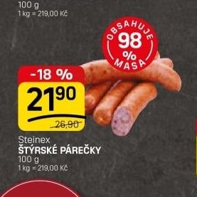 Steinex ŠTÝRSKÉ PÁREČKY