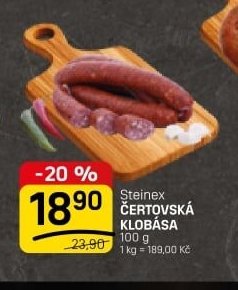 Steinex ČERTOVSKÁ KLOBÁSA